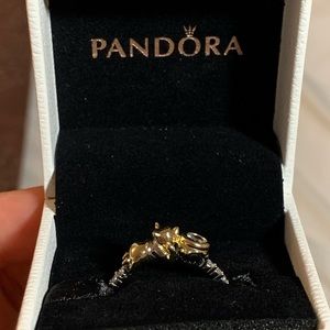 Authentic Pandora Disney collection- Pooh bear with hunny pot. Size 9